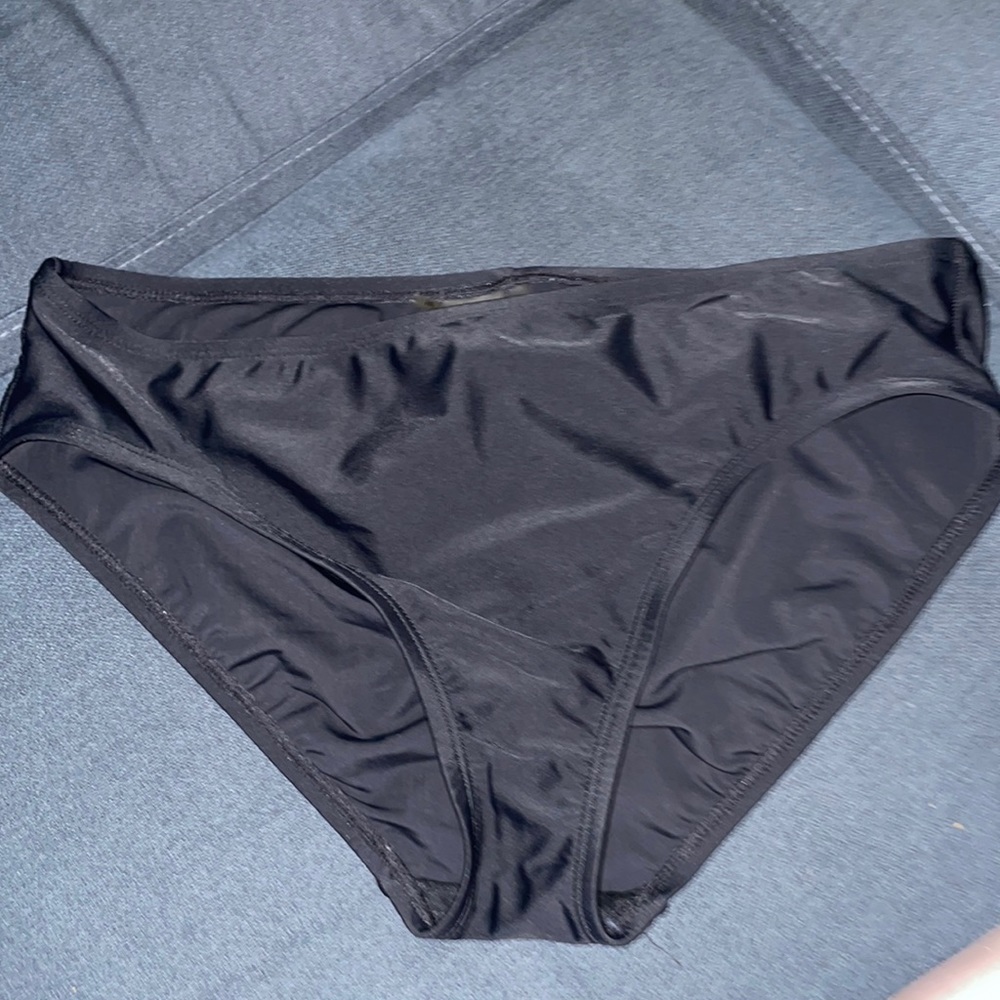 Black swim bottoms